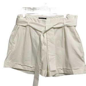 Lafayette 148 New York Cream Women's Cargo Shorts